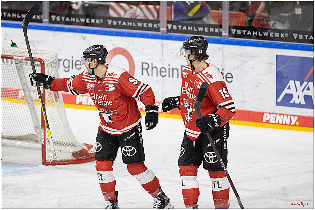 PENNY DEL;  Koelner Haie - Bietigheim Steelers; Koeln, 22.01.2023